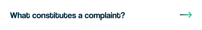 What constitutes a complaint@2x