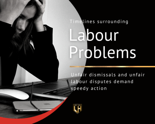 Timelines Surrounding Labour Problems