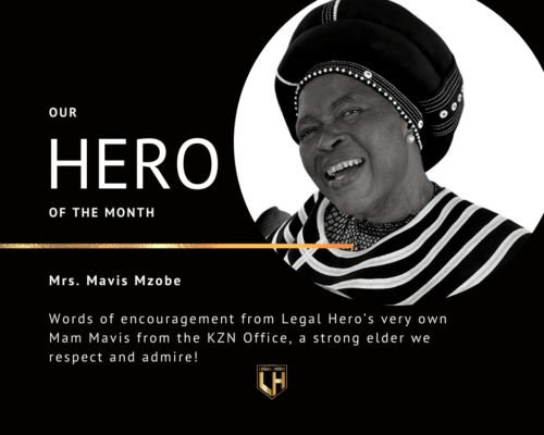 Our Hero of the Month